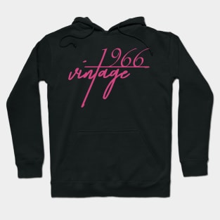 1966 Vintage. 54th Birthday Cool Gift Idea Hoodie